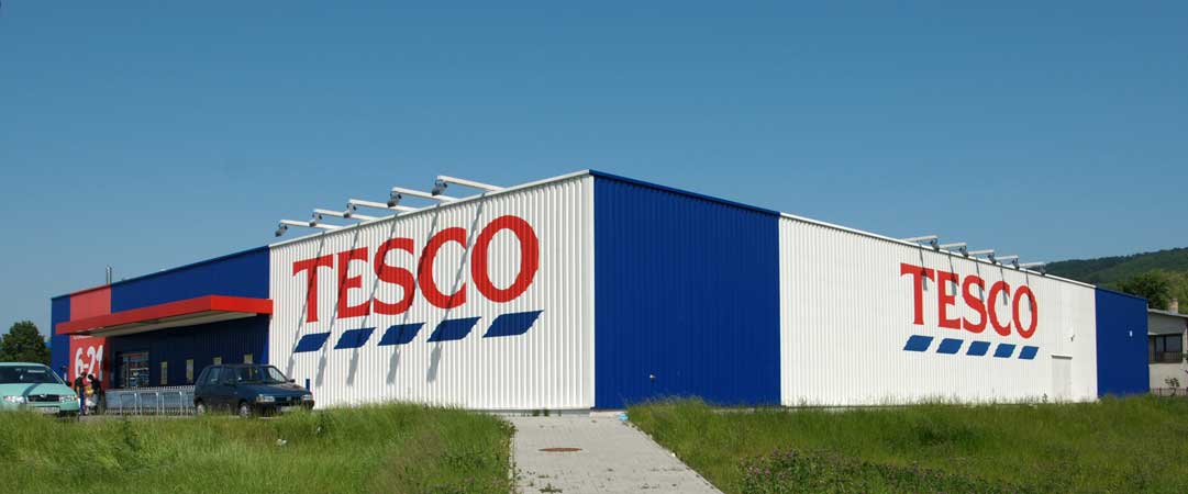 Hypermarket TESCO 3K in the housing estate Nad Jazerom Košice