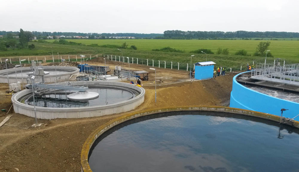 Trebišov- Removal the wastewater from the streets and the capacity expansion of the wastewater treatment plant