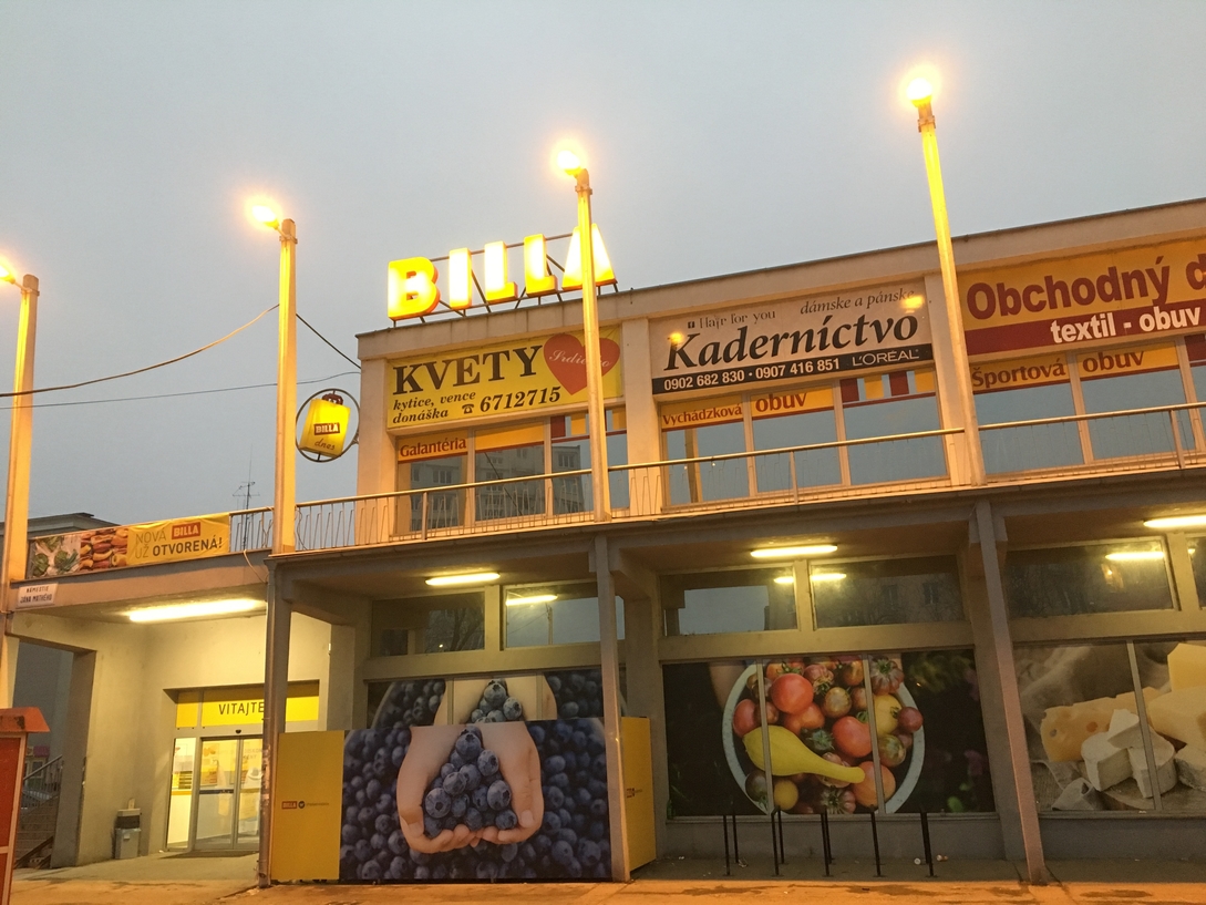 Supermarket BILLA 503 – Košice OC Mier